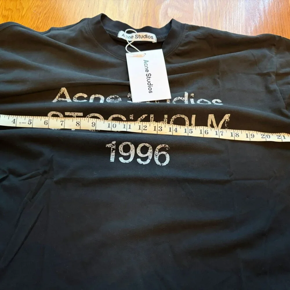 Acne Studios Stockholm 1996 Long Sleeve Tee Size M NWT - Picture 4 of 5